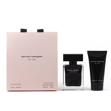 narciso for her edt 30ml+ body lotion 50ml