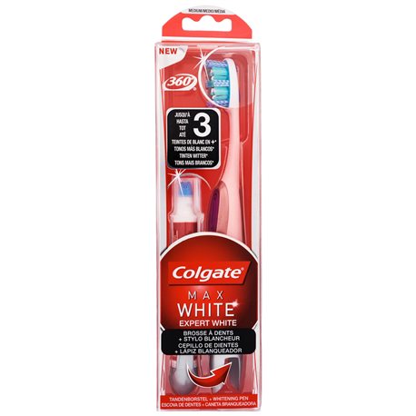cepillo expert white + lápiz blanqueador