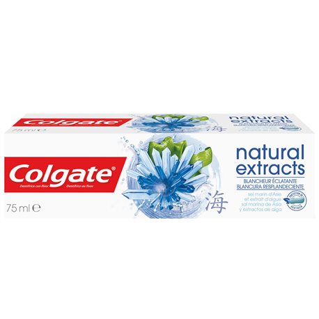 natural extracts blancura resplandeciente pasta dentífrica 75 ml