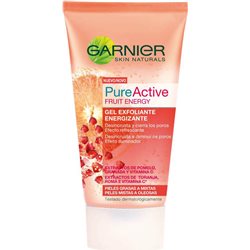 pure active fruit energy gel exfoliante